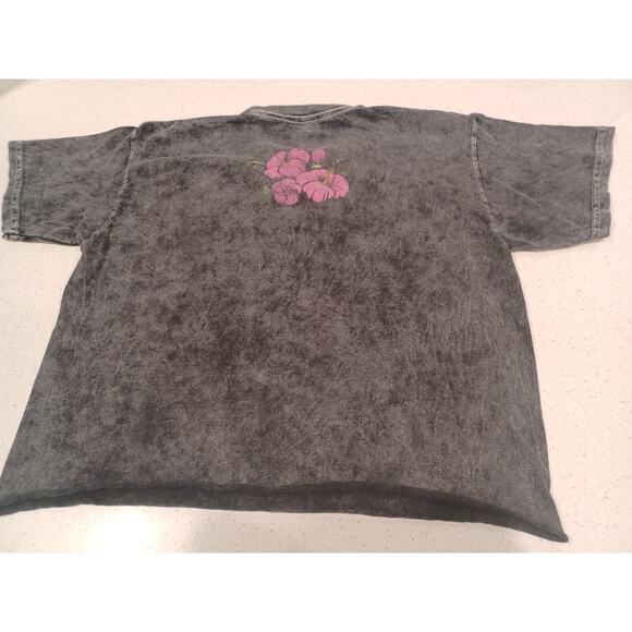 FIFTH Sun Woman Top XS Tshirt Crop Road Trip Skeleton On Motorcycle - Picture 2 of 5